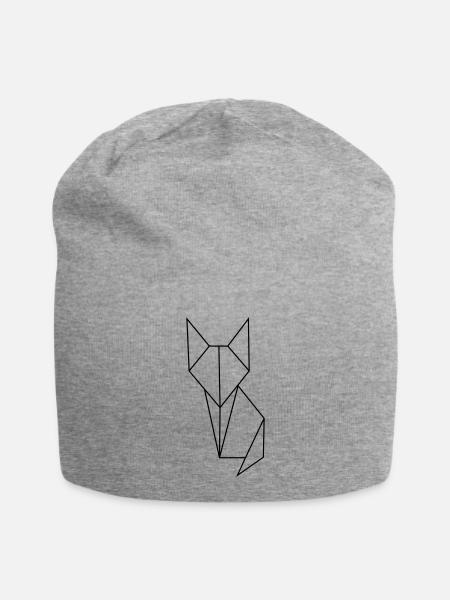 Cat - Jersey Beanie - heather grey