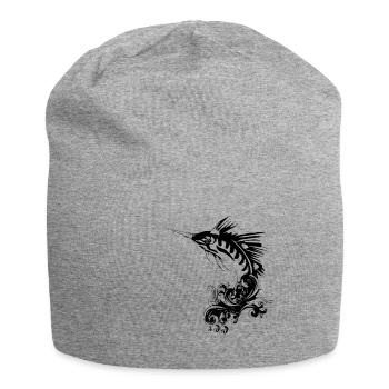 Voilier - Bonnet en jersey - gris chiné - Devant