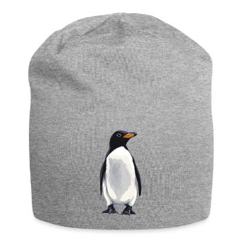 Pinguine Pinguin - Jersey-Beanie - Grau meliert - Vorne