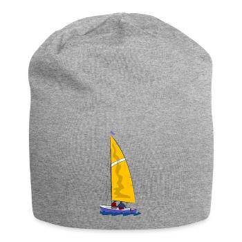 Sail - Jersey Beanie - heather grey - Front