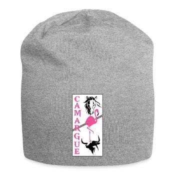 Camargue  - Bonnet en jersey - gris chiné - Devant