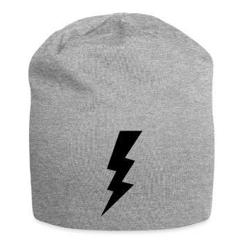 Blitz - Jersey-Beanie - Grau meliert - Vorne