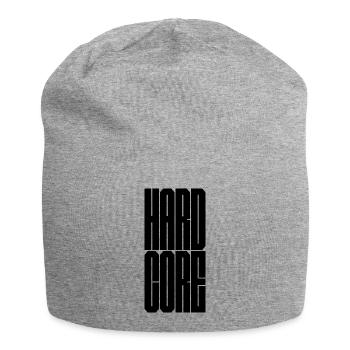Hardcore - Bonnet en jersey - gris chiné - Devant