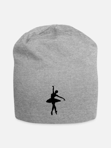 Ballerina Ballett Tänzerin 1 - Jersey-Beanie - Grau meliert
