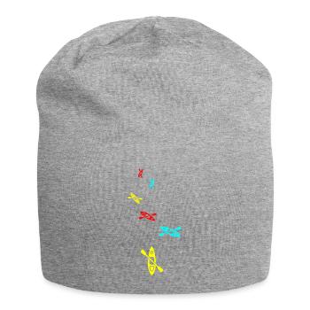 Kanu icon - Jersey-Beanie - Grau meliert - Vorne