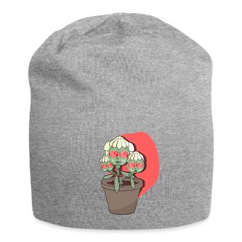 WEEDS - Jersey Beanie - heather grey - Front