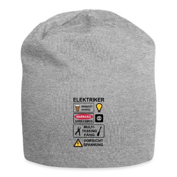 Electrician - Jersey Beanie - heather grey - Front