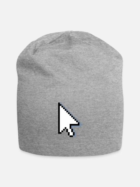 Informatique - Bonnet en jersey - gris chiné