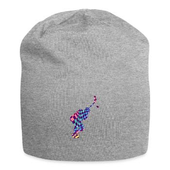floorball floorball floorball is art - Jersey Beanie - heather grey - Front