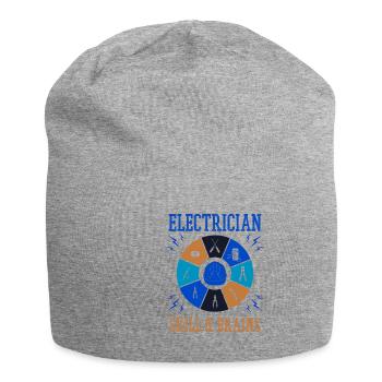 Compétences et cerveaux Electro Engineer Electro - Bonnet en jersey - gris chiné - Devant