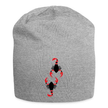 scorpion - Bonnet en jersey - gris chiné - Devant