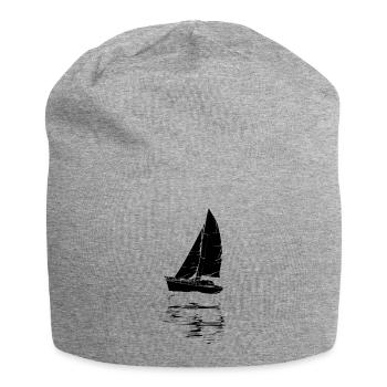 Voile - Bonnet en jersey - gris chiné - Devant