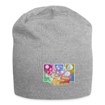 Récifs coralliens, récifs colorés, environnement - Bonnet en jersey - gris chiné - Devant