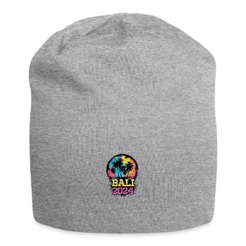 Bali 2024 Travel Vacation - Jersey Beanie - heather grey - Front