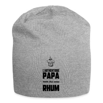 Papa au rhum - Bonnet en jersey - gris chiné - Devant