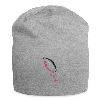 Ojolagrimas Amore - Jersey-Beanie - Grau meliert - Vorne