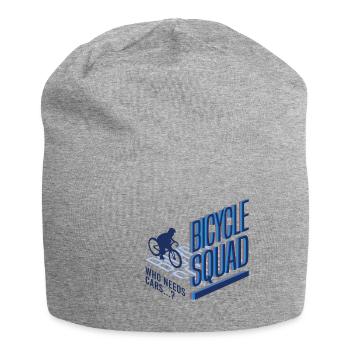 Bicyclette, cardio-mobilité, cyclisme durable - Bonnet en jersey - gris chiné - Devant