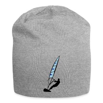 Windsurfing - Jersey-Beanie - Grau meliert - Vorne