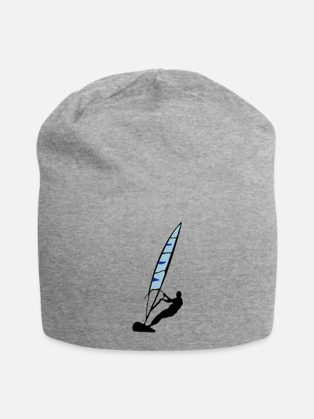 Planche à voile - Bonnet en jersey - gris chiné