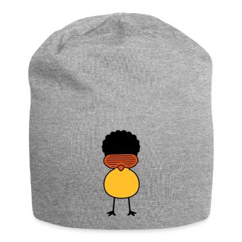 Funky Chick - Bonnet en jersey - gris chiné - Devant