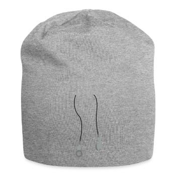 kopfhoerer3 - Jersey-Beanie - Grau meliert - Vorne