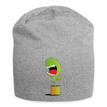 Plant - Jersey Beanie - heather grey - Front