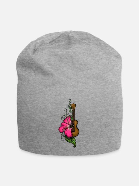 Uulele - Jersey-Beanie - Grau meliert
