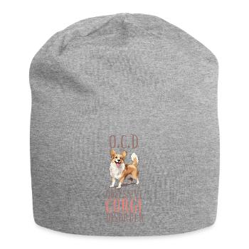 Trouble obsessionnel du corgi - Bonnet en jersey - gris chiné - Devant