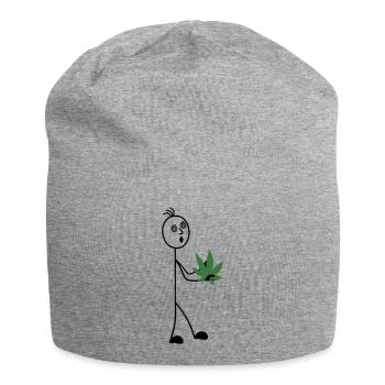 Hobby Gardener Figurine Stick - Bonnet en jersey - gris chiné - Devant