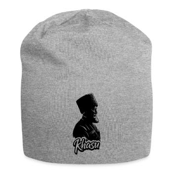 Khasu - Jersey-Beanie - Grau meliert - Vorne