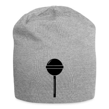 Sucette - Bonnet en jersey - gris chiné - Devant