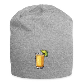 Tequila Pixel Gamer - Jersey-Beanie - Grau meliert - Vorne