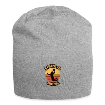 Basketball - je peux pas , j'ai Basketball - Bonnet en jersey - gris chiné - Devant