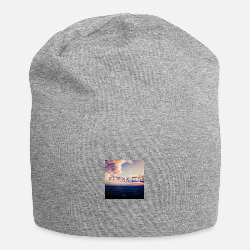 Elements - Jersey-Beanie - Grau meliert