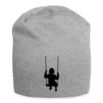 SchaukEmma - Jersey-Beanie - Grau meliert - Vorne