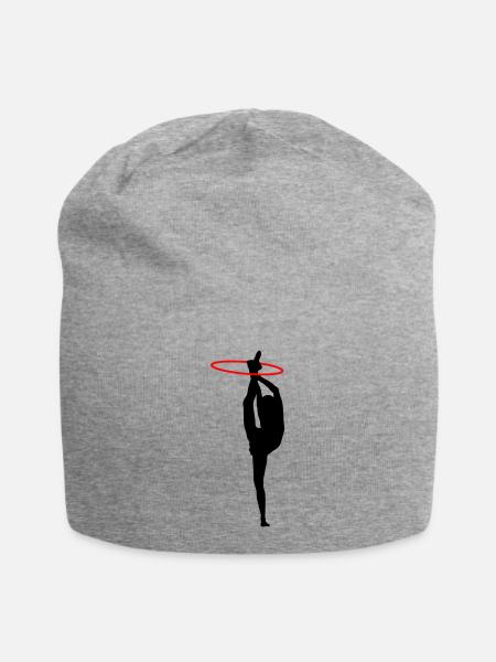 Gymnastik - Jersey-Beanie - Grau meliert