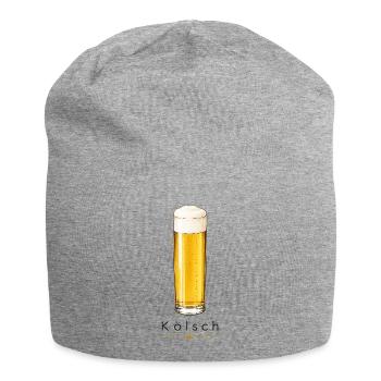 Kölsch - Jersey-Beanie - Grau meliert - Vorne