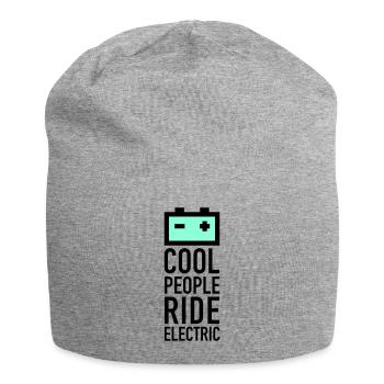 batery_2f - Jersey-Beanie - Grau meliert - Vorne