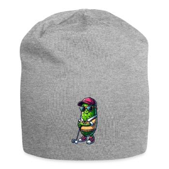 Chill Vibes Funny Golf Pickle Style - Jersey-Beanie - Grau meliert - Vorne