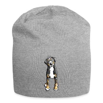 Greater Swiss Mountain Dog - Jersey Beanie - heather grey - Front
