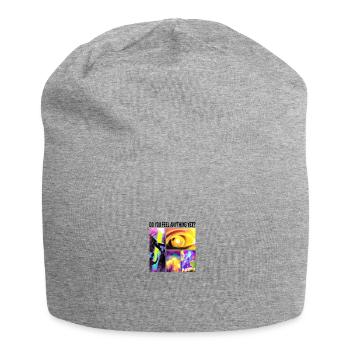 Ressentez-vous encore quelque chose - Bonnet en jersey - gris chiné - Devant