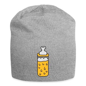 Baby Beer Bottle - Bonnet en jersey - gris chiné - Devant