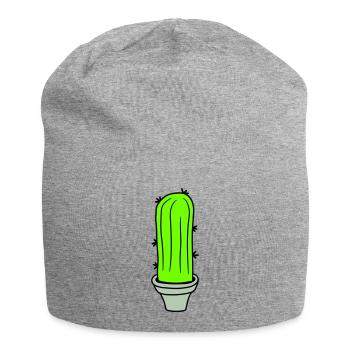 Cactus Plante Épineux Épineux Déserts Cactus - Bonnet en jersey - gris chiné - Devant