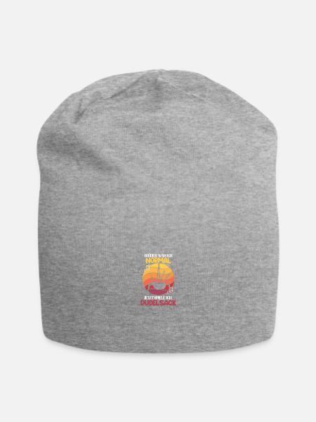 Dudelsack Dudelsackspieler Schottland Sackpfeife - Jersey-Beanie - Grau meliert