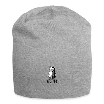 Schrödinger's Cat is Dead and Alive - Jersey-Beanie - Grau meliert - Vorne