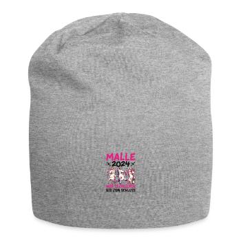 Malle 2024 Unicorn We escalate until the end - Jersey Beanie - heather grey - Front