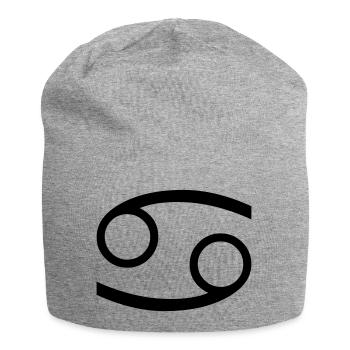 Krebs - Jersey-Beanie - Grau meliert - Vorne