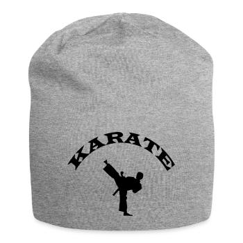 karate - Jersey-Beanie - Grau meliert - Vorne