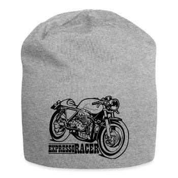 Expresso Racer - Bonnet en jersey - gris chiné - Devant