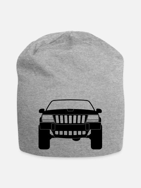 Grand Cherokee WJ - Jersey-Beanie - Grau meliert